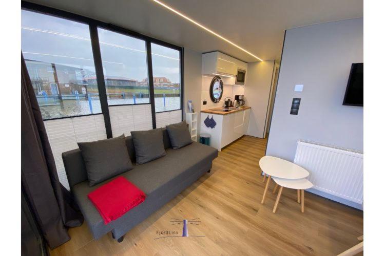 Hausboot Fjord Vela Mit Biosauna In Barth Exterior photo